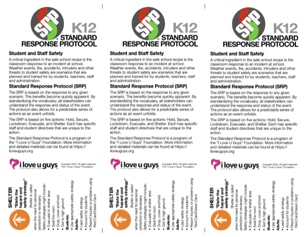 SRP K12 Pocket Guide